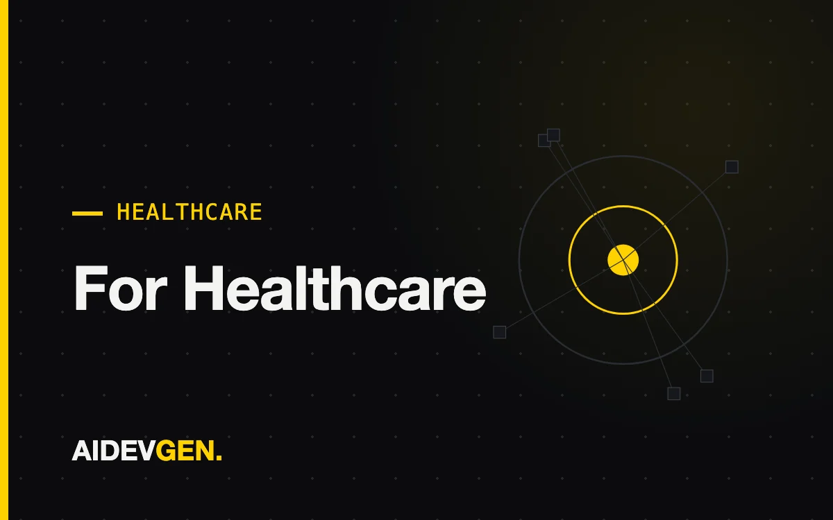 AI Receptionist for Healthcare — AIDEVGEN service