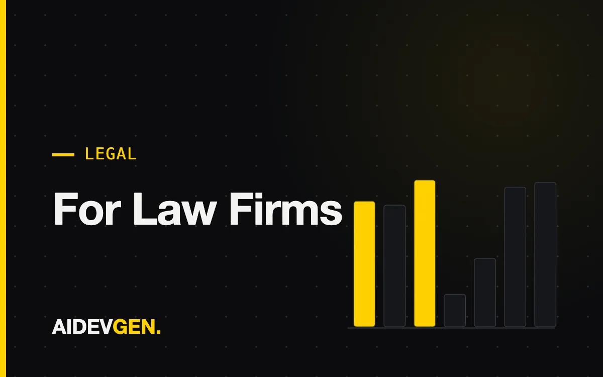 AI Receptionist for Law Firms — AIDEVGEN service
